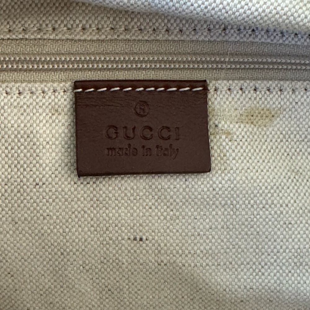 EUC Gucci GG Canvas Sukey Boston Bag (Beige) - Picture 12 of 16
